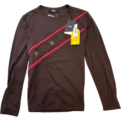 Fendi herren shirt bestickt - herren, t-shirt