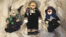 Karneval Clown Puppen Sammlung