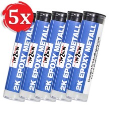2K Epoxidkitt Epoxidkleber Epoxidknete Epoxy Putty 5x 56g Kaltmetall Knetmetall