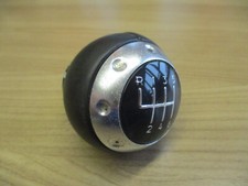 6-Gang Lederschaltknauf Audi TT 8N LEDER Schaltknauf Chrom Schwarz