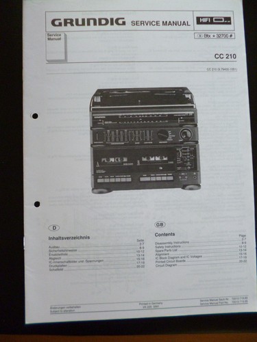 Original service manual - original,