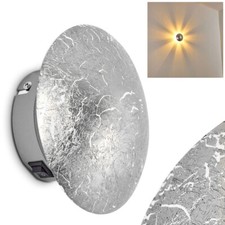Silberfarbene Wand Lampen
