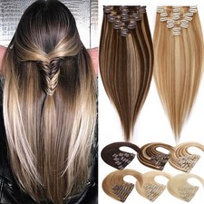 100% Echthaar Clip In Remy