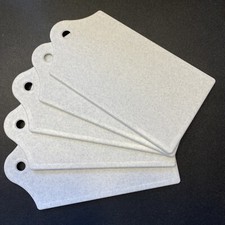 5x Schneidbrett eckig Sonja