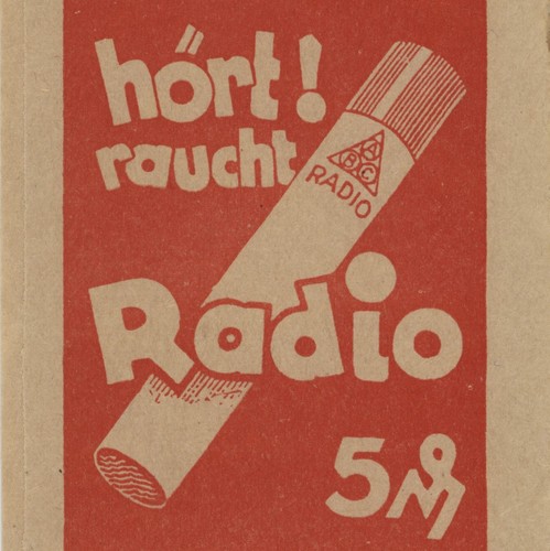 Radio zigaretten tabaktüte - zigaretten,