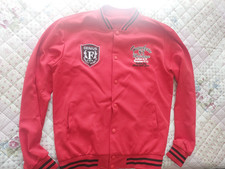 College Blouson Jacke Rot XXL
