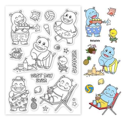Stempel set clear stamp - stempel,