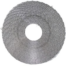 120 m Band-Stacheldraht Natodraht Klingendraht BW Bundeswehr Sperrdraht verzinkt