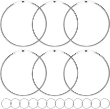 Warenring 150mm Schlüsselring Groß Metallring Schlüsselringe