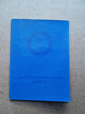 DDR  Ausweis   PA  - ausgestellt  in  Hohenstein Ernstthal  -