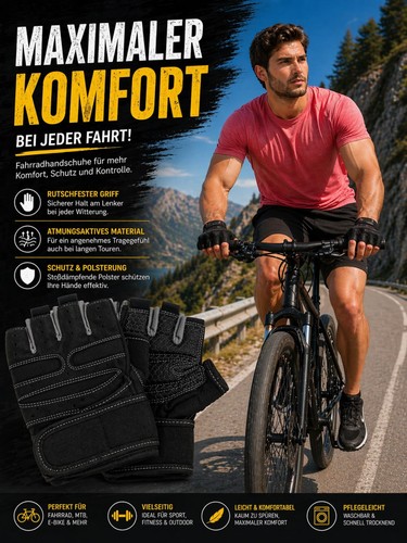 Fahrradhandschuhe herren - fahrradhandschuhe, xl