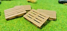 6x Europaletten Europalette aus Echtholz Filament Maßstab 1:32 Spur 1 Diorama