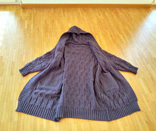 Damen strickjacke wolle kapuze - strickjacke,