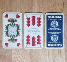 Alte Reklame Skatkarte Sulima