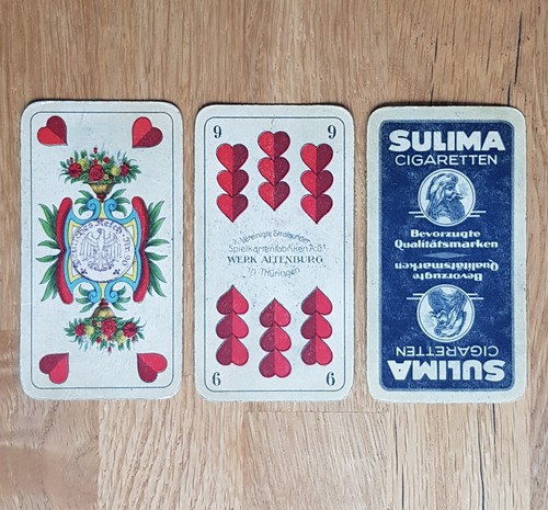 Alte reklame skatkarte sulima - reklame,