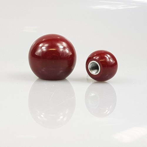Roter kugelknopf din - roter,