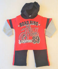 Jogger Trainingsanzug CHOPPER 2teilig fleecegefüttert warm weich gemütlich 86/92