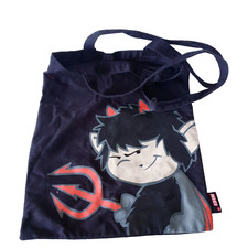 NICI Devil Teufel Stoffbeutel Tasche Shopper schwarz