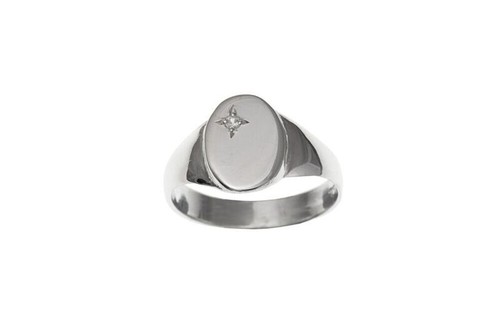Sterlingsilber herren oval - sterlingsilber,