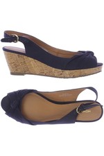 Monsoon Pumps Damen High Heels Stiletto Peep Toes Gr. EU 38 Marineblau #kkklibd