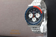 Vintage [N NEUWERTIG mit Box] Seiko 7A28-7100 Pepsi Chronograph Quarz Uhr...