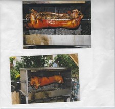 Grill - Spanferkell Lamm BBQ - Holz Holzkohle - 100x80cm XXL