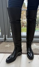 Edle Italienische Winterstiefel- Nappaleder, Lammfell, Wie Neu!