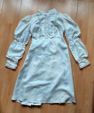 Mädchenkleid Verkleiden Prinzessin Fee Engel cremeweiß Spitze Puffärmel 