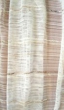 Lange breite ältere Gardine, Kräuselband, Breite ~10m gerafft 2,25m, Länge 241cm