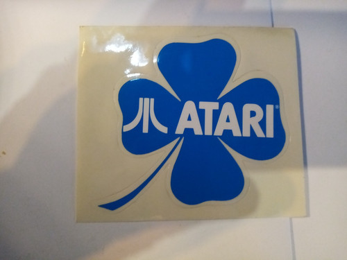 Atari sammelaufkleber 80 er - atari,