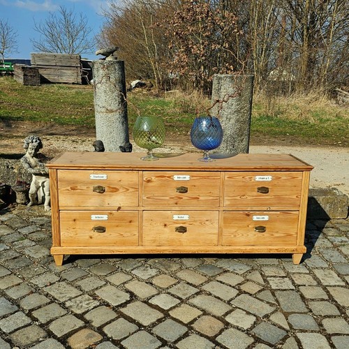 Alt antiker apothekerschrank - antiker,