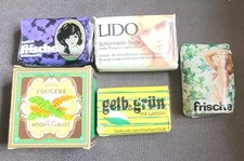 5 Stück Seife Konvolut alt