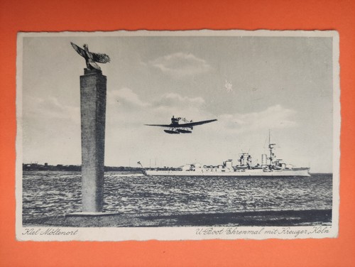 Feldpostkarte boot ehrenmal - feldpostkarte, u-boot