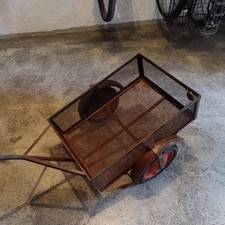 Klaufix DDR Anhänger-Fahrrad Mofa Gummiwagen handwagen Handkarre