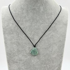 Jade Buddha Charm Pendant