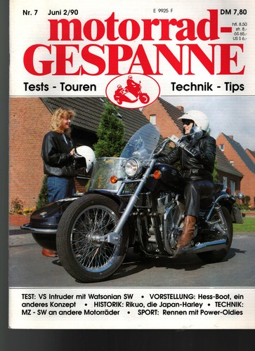 Zeitschrift motorrad gespanne - zeitschrift, motorrad-gespanne
