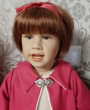 Künstlerpuppe von Sissel Skille., Inkl. Zertifikat. Götz 