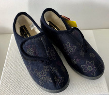 NEU WITT Landgräfliches Schuhwerk warme Klett Hausschuhe KERAMIK WARMFUTTER 39