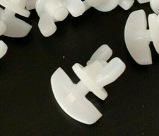 2x 4x 6x 12x 24x Zwischenfeststeller Gardinenfeststeller Stopper Gardinenstopper