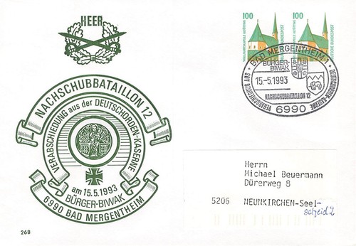 155292 feldpost bundeswehr - feldpost,