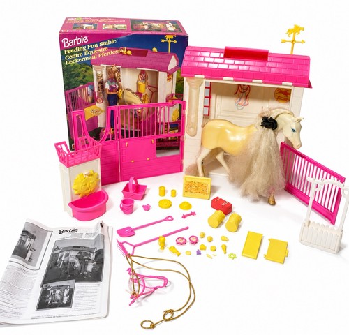 Barbie feeding fun stable - feeding,