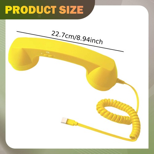 Retro telefonhörer mit - usb, c