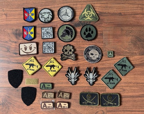 Morale patches konvolut - morale,