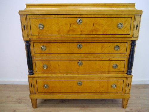 Biedermeier kommode sekretär - ,