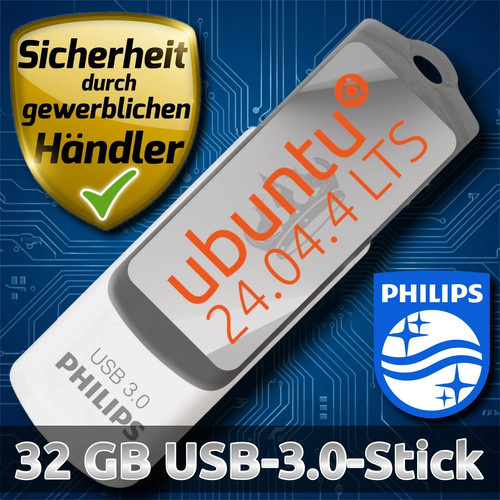 Neu ubuntu lts 32 gb - 24.04.4,