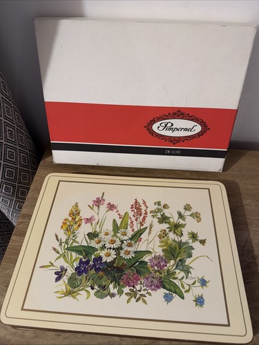 Vintage pimpernel tischsets - vintage,