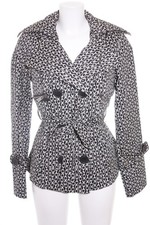SPOOM Übergangsjacke Damen Jacke Gr. DE 36 schwarz-weiß Retro-Look