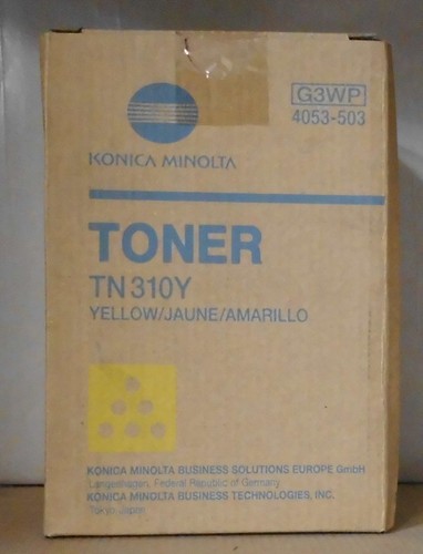 Konica minolta toner tn310y - konica,