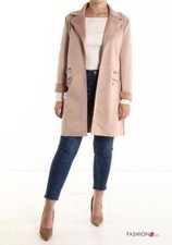 NEW COLLECTION Damen Mantel Jacke Rot Braun Beige Royalblau Größe M 38