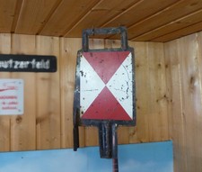 original DB-Zugschlusstafel Zg